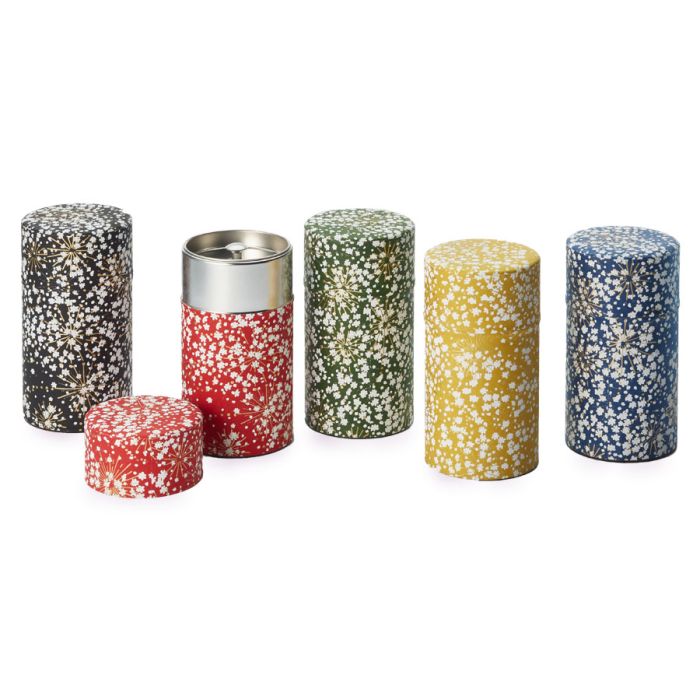 Japonská dóza na čaj s dvojitým uzávěrem