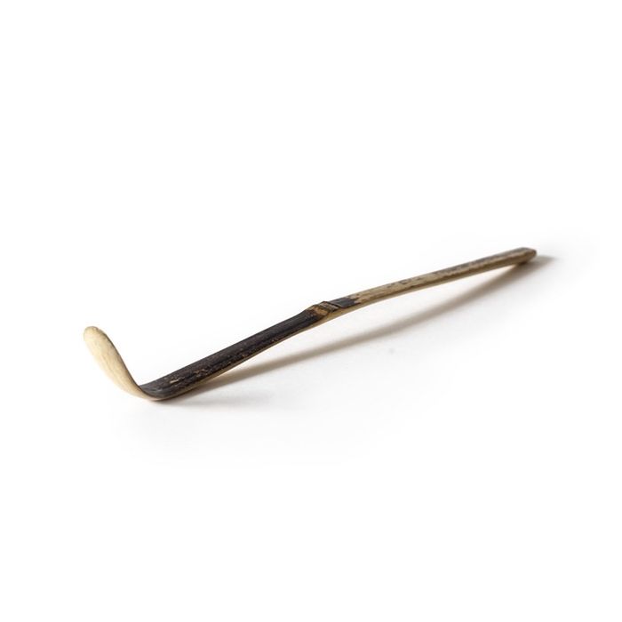 Chashaku - Lžička na čaj Matcha - hnědá