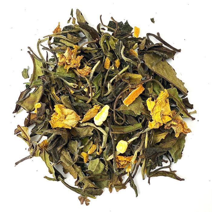 Sypaný čaj bílý s pomerančem  - dotek léta