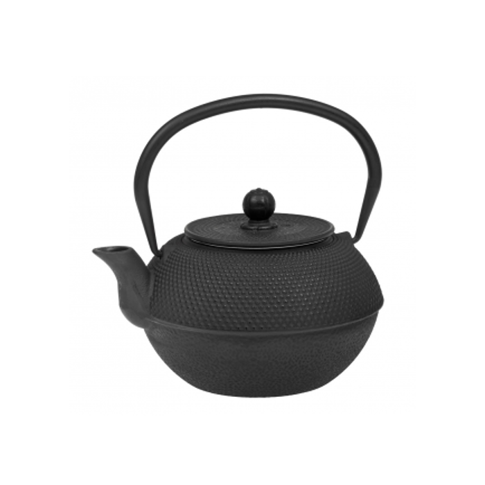 Čajová litinová konvice čená