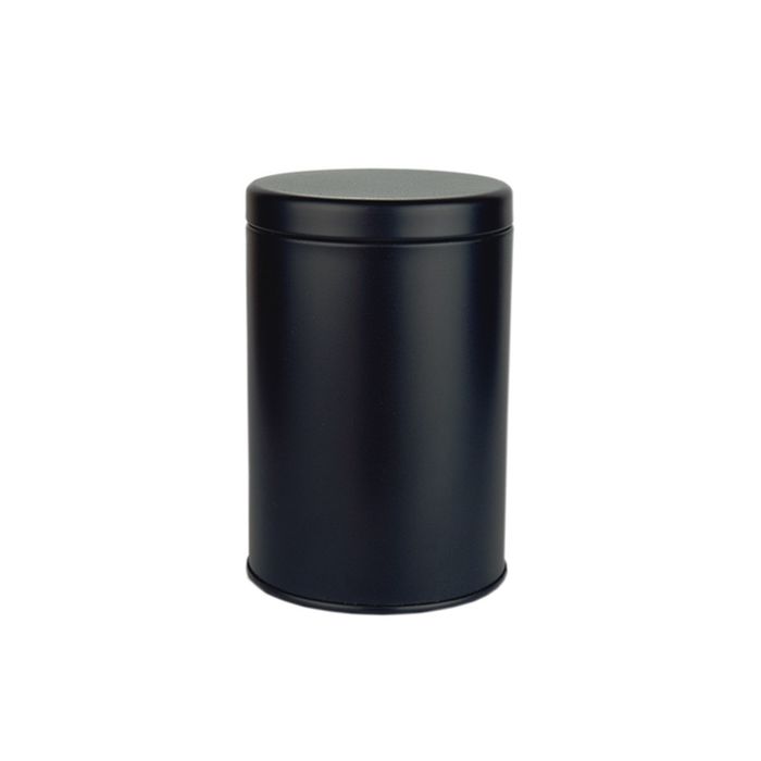 Nishi - kulatá černá dóza na čaj a kávu