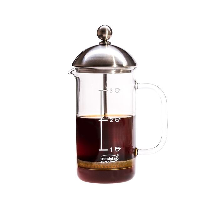 French Press 0,35 l – Trendglas Jena – elegantní kávovar z varného skla