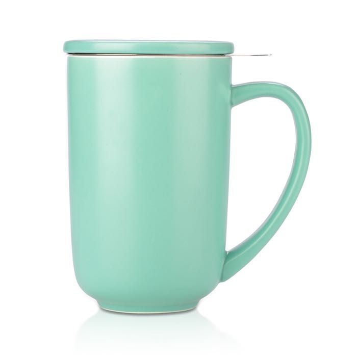 Hrnek na čaj s jemným nerezovým sítkem - Mint 