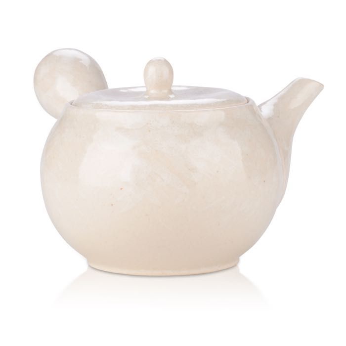 Japonská konvička Kyusu světlá