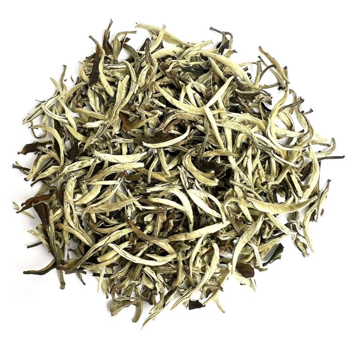 Bílý jasmínový sypaný čaj Silver Needle