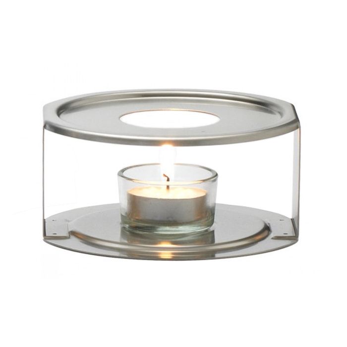 nerezový ohřívák na skleněnou konvici