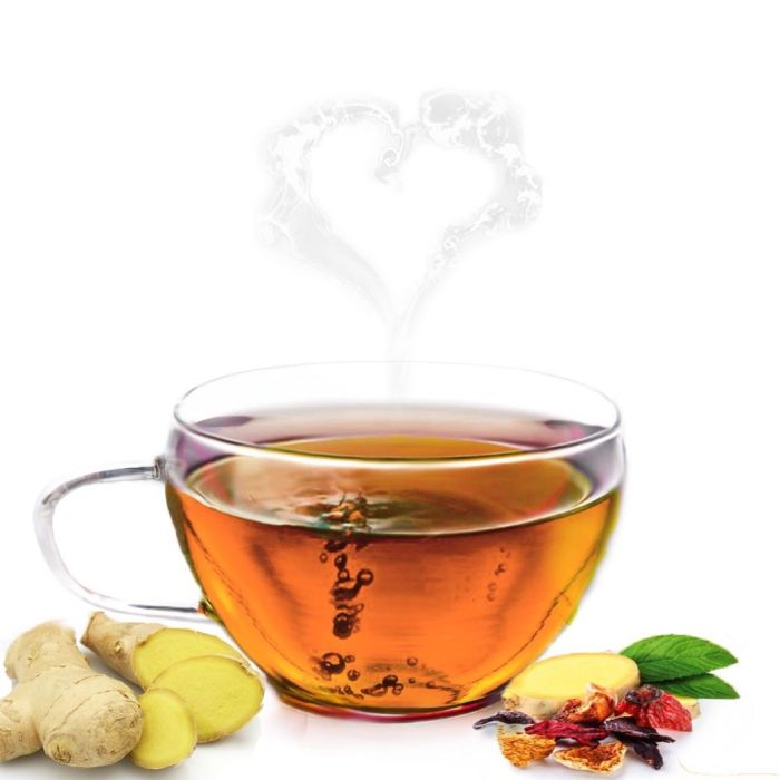 Ovocný čaj se zázvorem