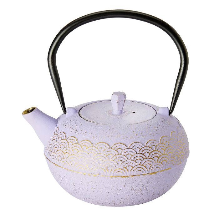 Aki Litinová konvice na čaj světle fialová barva