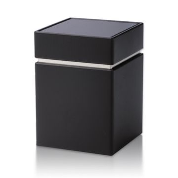 Elegant - čtvercová dóza černá