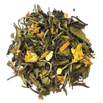 Sypaný čaj bílý s pomerančem  - dotek léta