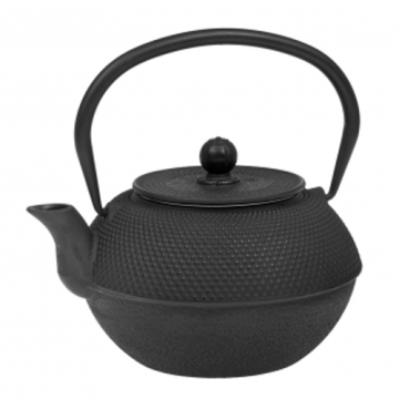 Čajová litinová konvice čená
