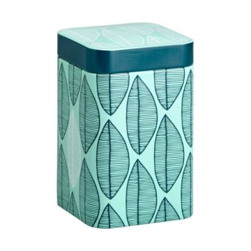 Dóza na čaj Leaf zelená