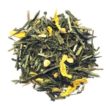 Ženšen s citrónem zelený čaj