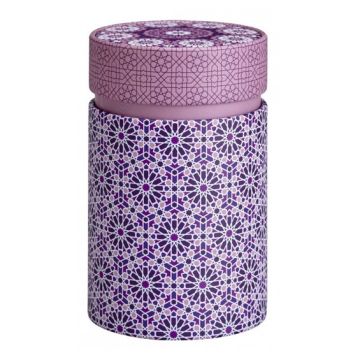 Boho styl Lilac dóza na čaj