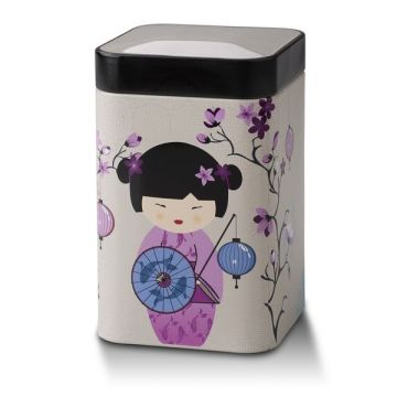 Dóza na čaj Malá Geisha - světlá