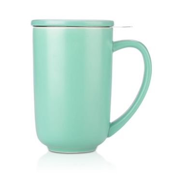 Hrnek na čaj s jemným nerezovým sítkem - Mint 