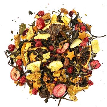 Polibek tropů – jemný bílý čaj s exotickým ovocem 