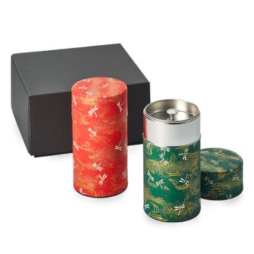 Japonské dózy na sypaný čaj