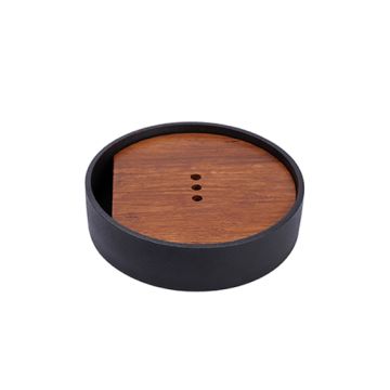 Moon Light čajový podnos - černý