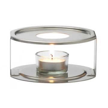 nerezový ohřívák na skleněnou konvici