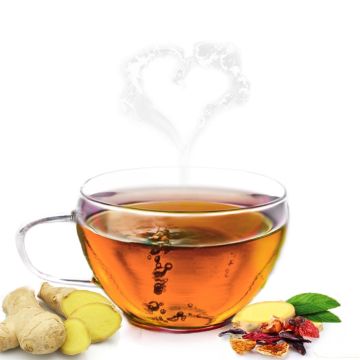 Ovocný čaj se zázvorem