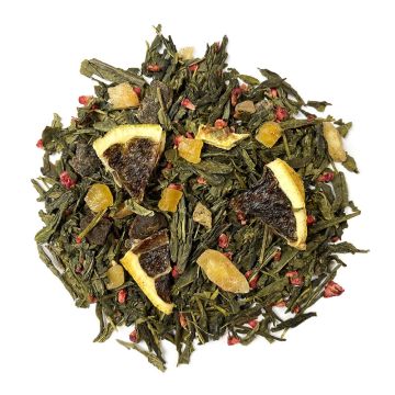 Broskev Citrón - zelený čaj